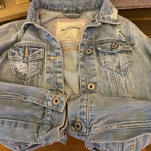 Girls Abercrombie jean jacket